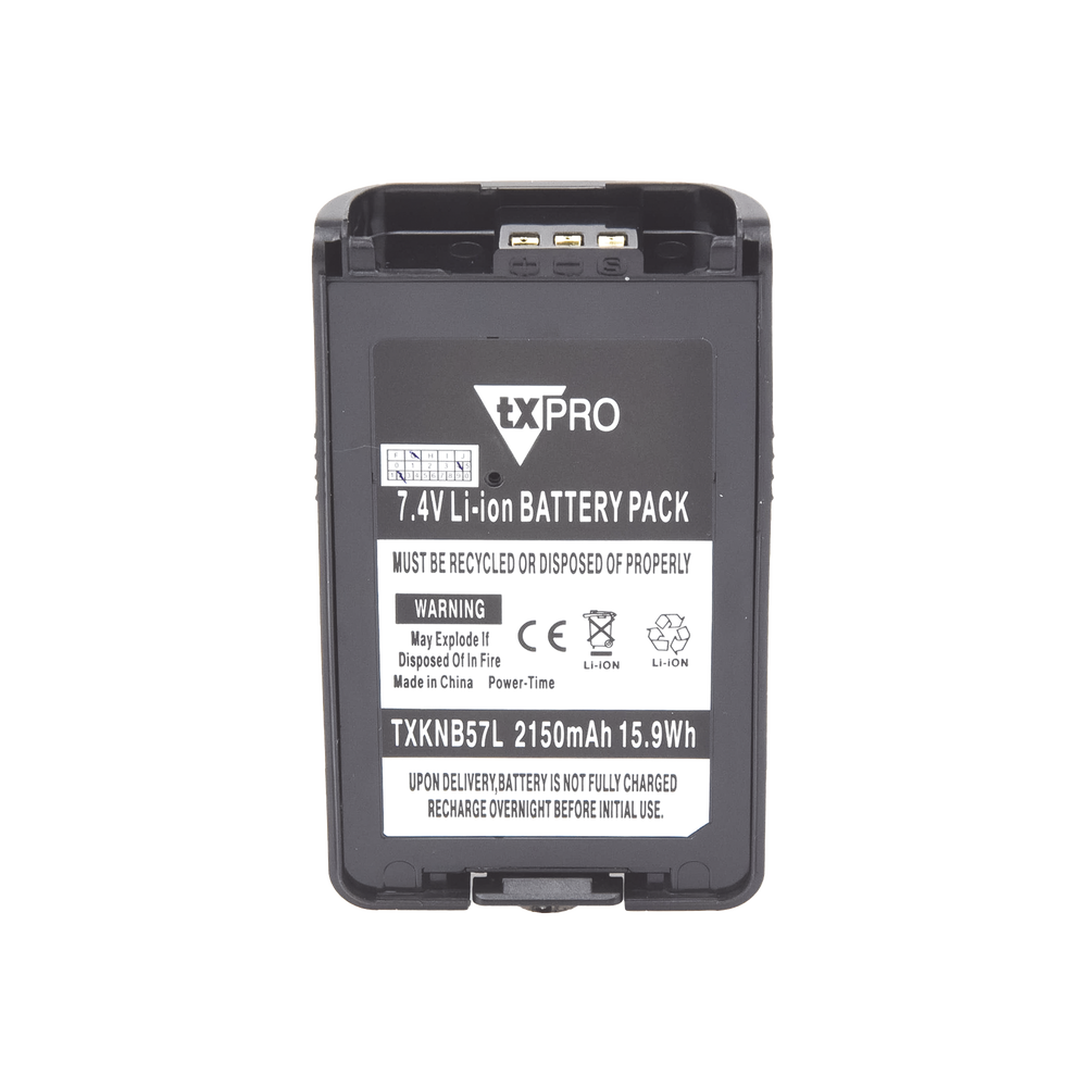 Li-Ion 2150 mAh battery for Kenwood NX220/320/420 radios