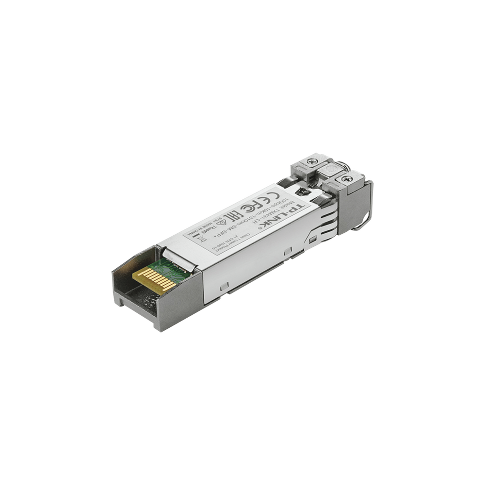 Transceptor mini-GBIC LR-SFP+ duplex Monomodo 10 G base, Distancia hasta 10 Km, conector LC