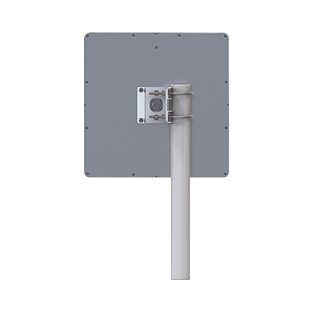 2400 MHz Panel Type Antenna, H/V Opening (18º), 20 dBi Gain, Dimensions 30 x 30 x 4.5 cm, N-Female Connector, For Outdoor Use