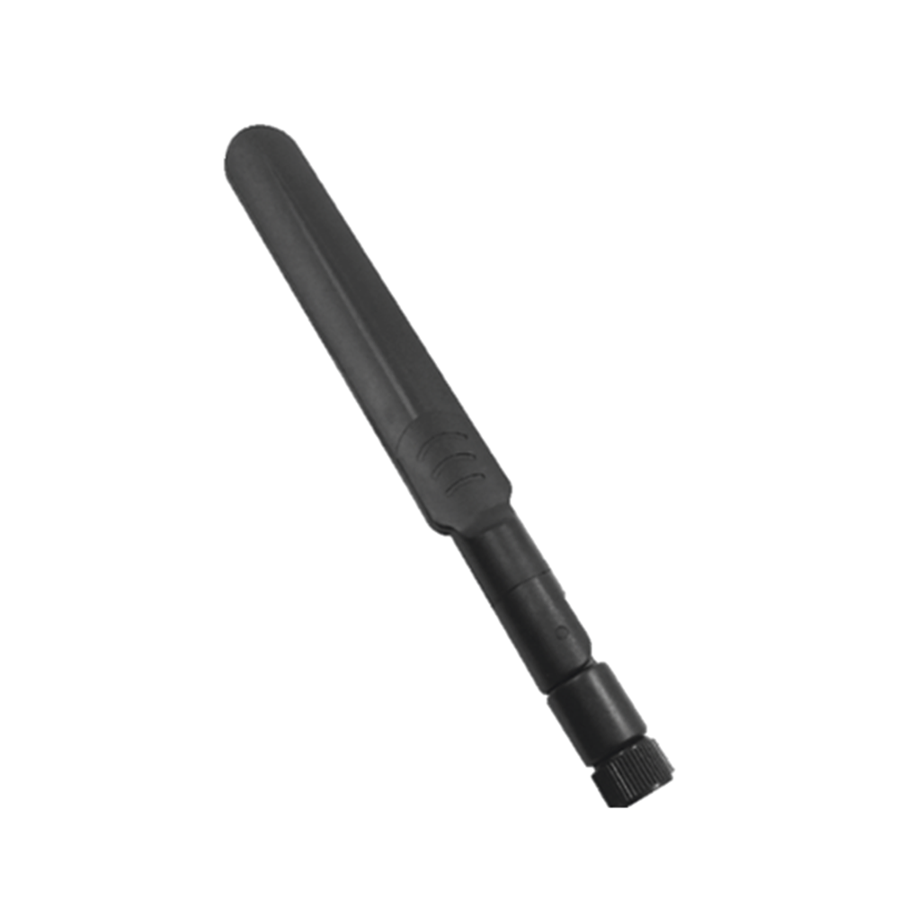 Dual-band 2.4/5 GHz, 5 dBi omnidirectional antenna. Dimensions: 16 cm.