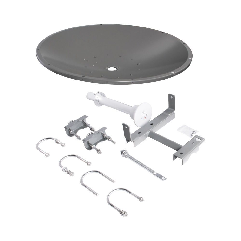 3 ft Directional Antenna, 32 dBi Gain, Frequency (4.9 - 5.8 GHz), N-Female Connectors, Includes Tower or Mast Mount