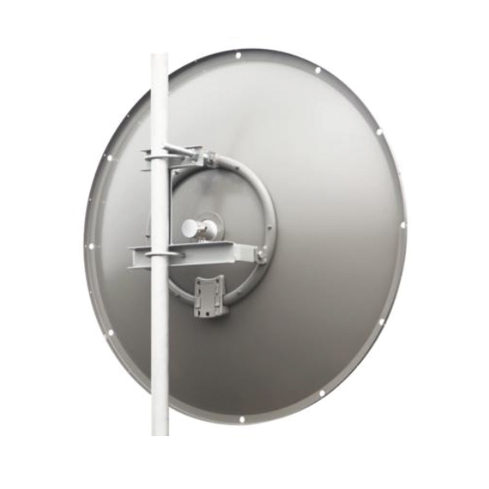 3 ft Directional Antenna, 5.1 to 7.1 GHz, 34 dBi Gain, N-Female Connectors, Dual Polarization, Includes Tower or Mast Mount