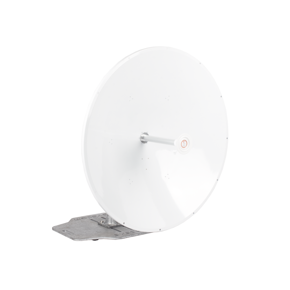 4 ft Directional Antenna, 5.1 to 7.1 GHz, 36 dBi Gain, N-Female Connectors, Dual Polarization, Includes Tower or Mast Mount
