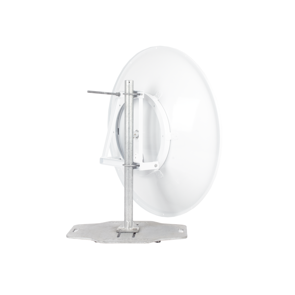 4 ft Directional Antenna, 5.1 to 7.1 GHz, 36 dBi Gain, N-Female Connectors, Dual Polarization, Includes Tower or Mast Mount
