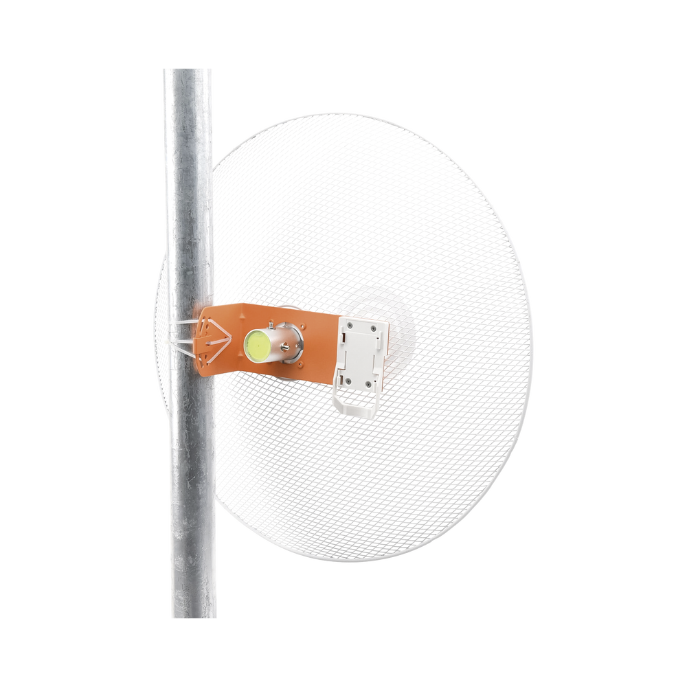 High wind resistance directional antenna, 30 dBi gain, frequency (4.9 - 6.5 GHz), dual polarization, includes tower or mast mount