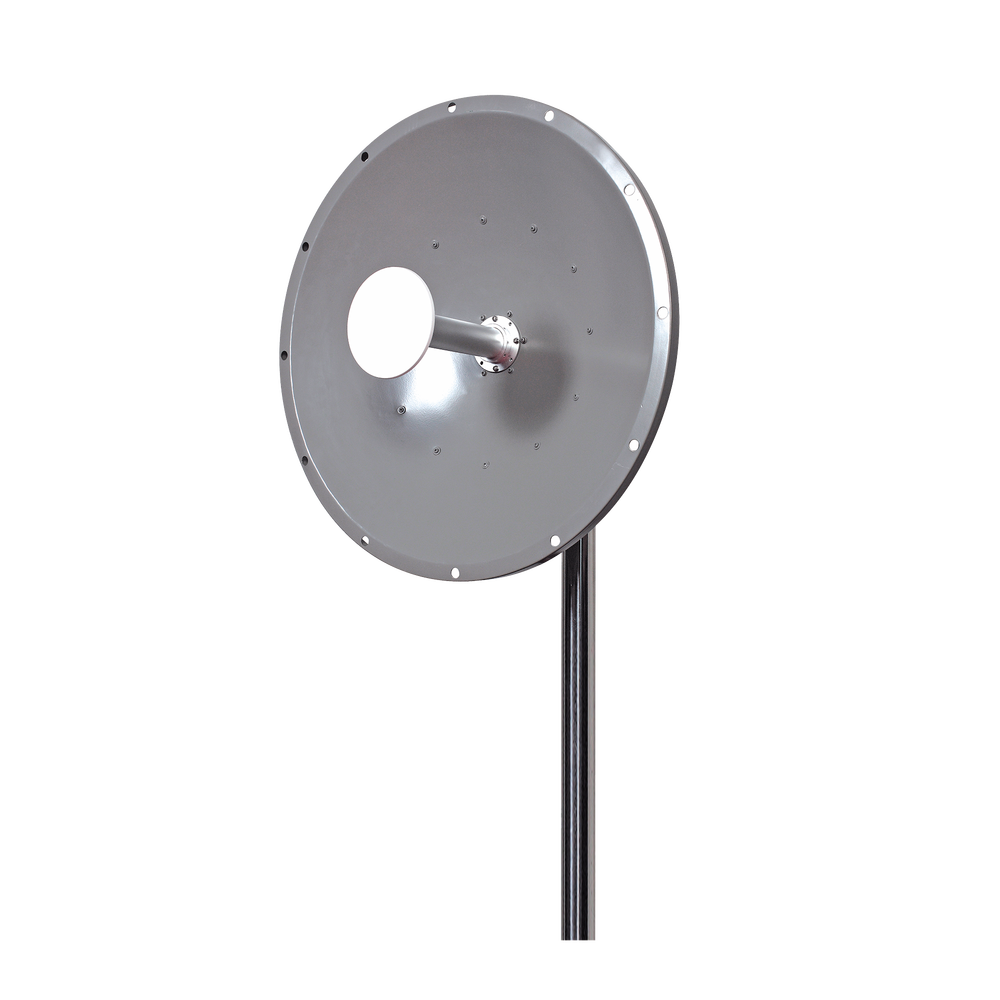 Antena direccional de 2 ft, 5.1 - 5.8 GHz, Ganancia 30 dBi, Conectores N-hembra, Montaje y Jumper incluidos