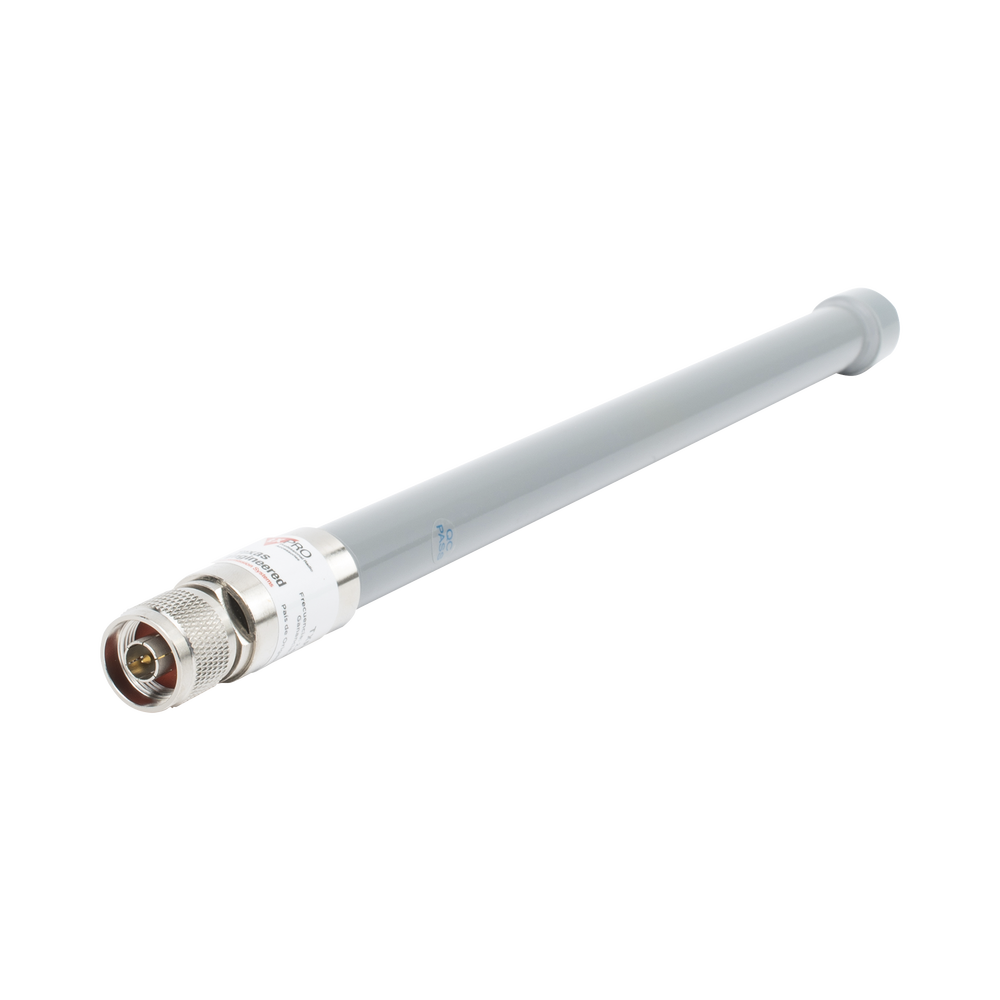 Omnidirectional Antenna, Wide 360º Coverage and Dual Band 2.4 / 5 GHz, 9 dBi Gain, N-Male Connector