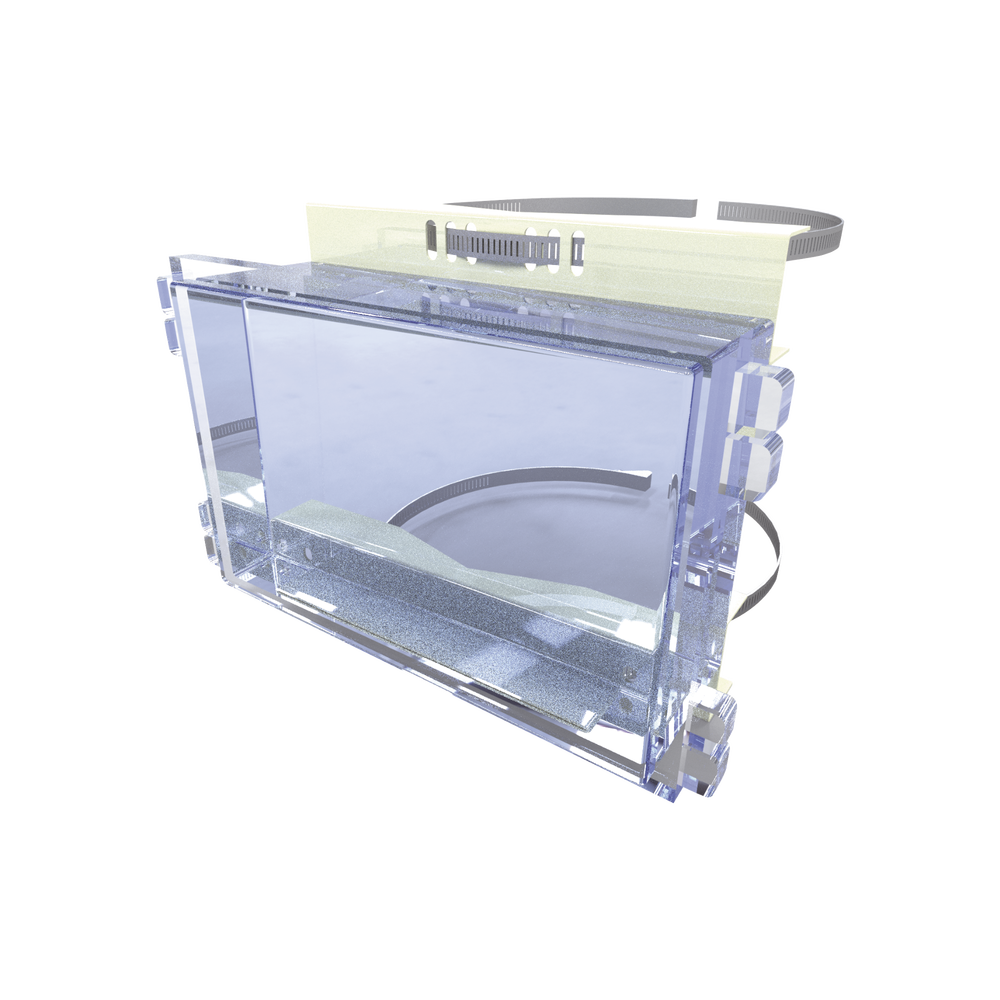 Montaje de poste para gabinete NEMA TXG-2919S, TXG-3040 y TXT-2535.
