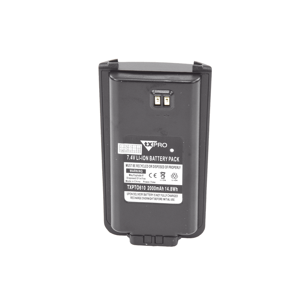 Li-Ion Battery, 2000 mAh, For TC-610 Radio