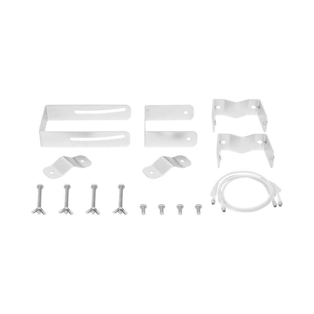 90° Sector Antenna, Dual Frequency Range (2.4 to 2.5 GHz) and (5.1 to 6.5 GHz), High Gain of 19 dBi, SMA-Female Connectors, Mounting and Jumpers Included