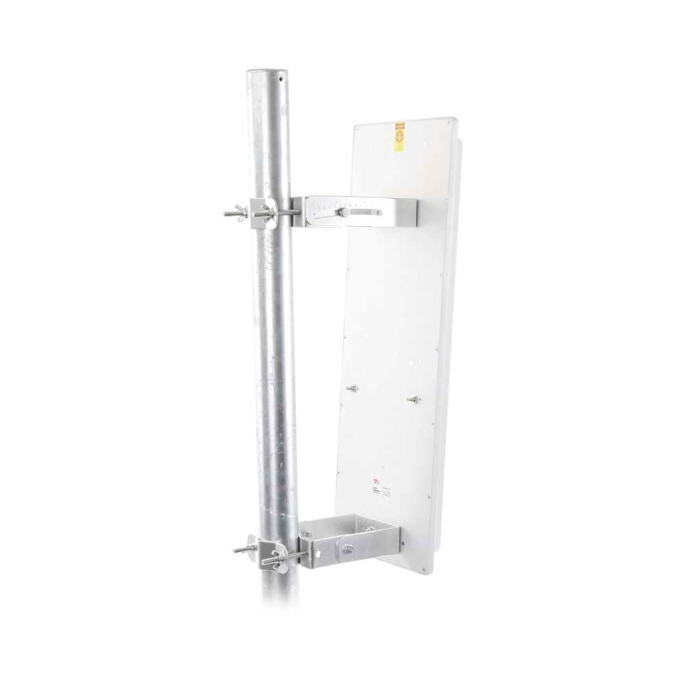 90° Sector Antenna, Dual Frequency Range (2.4 to 2.5 GHz) and (5.1 to 6.5 GHz), High Gain of 19 dBi, SMA-Female Connectors, Mounting and Jumpers Included