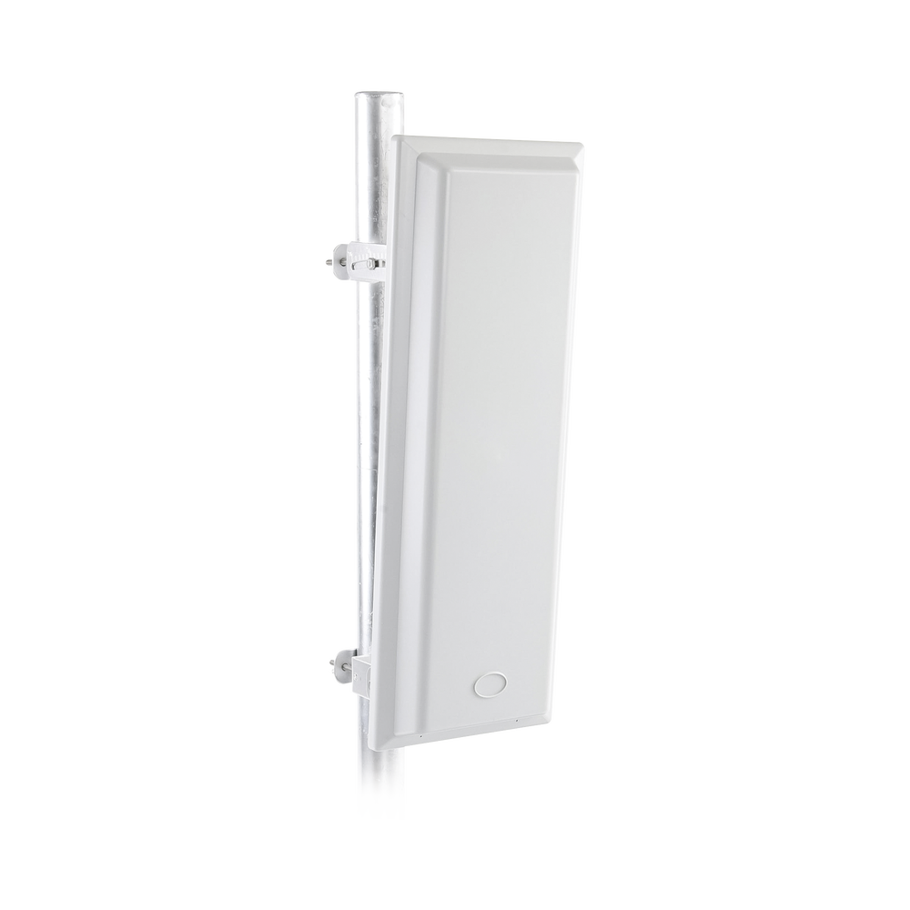 90° Sector Antenna, Dual Frequency Range (2.4 to 2.5 GHz) and (5.1 to 6.5 GHz), High Gain of 19 dBi, SMA-Female Connectors, Mounting and Jumpers Included