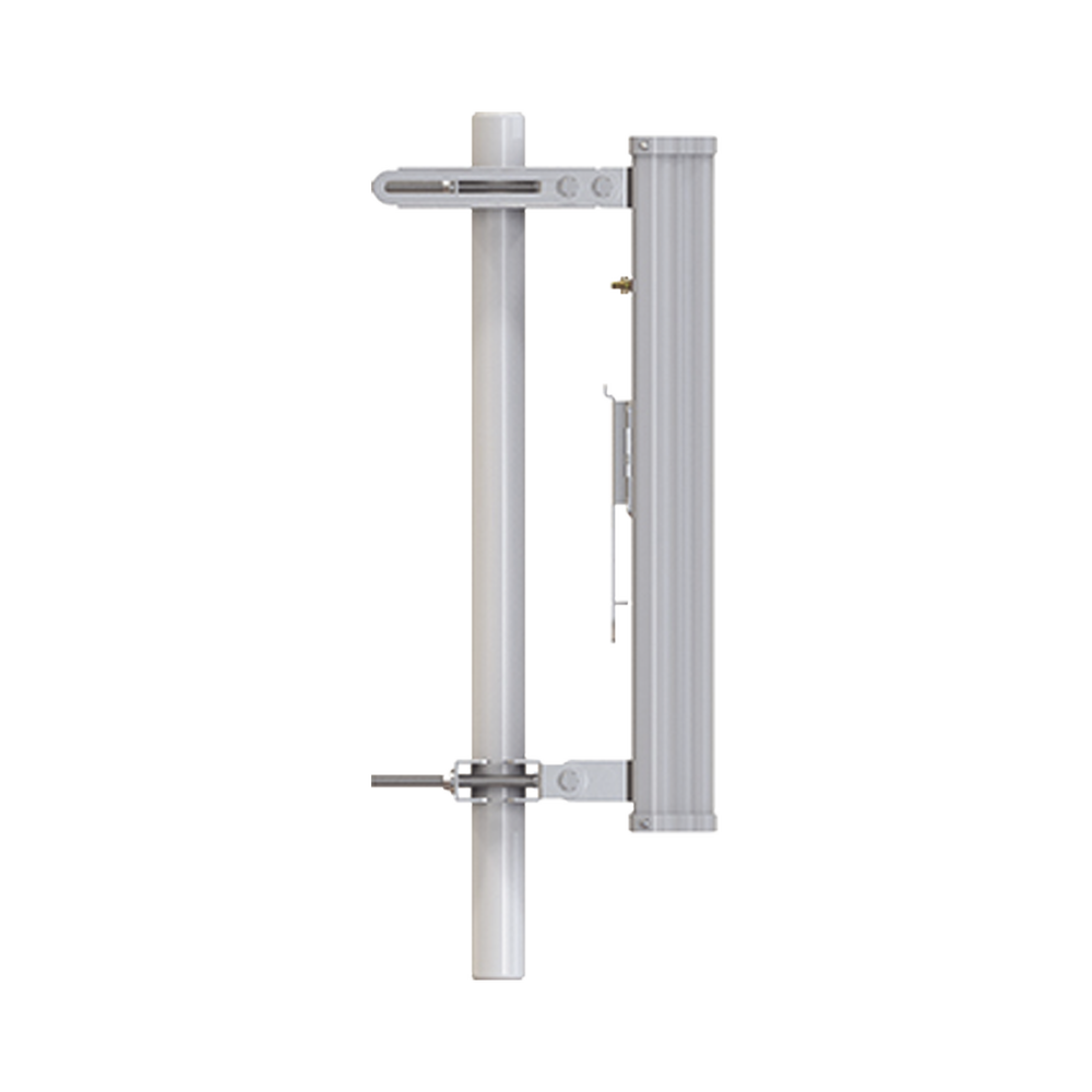 Antena Sectorial 120°, Rango de frecuencia de (5.1 a 5.8 GHz), ganancia 19 dBi, conectores SMA-hembra, incluye jumper y montaje para radio )