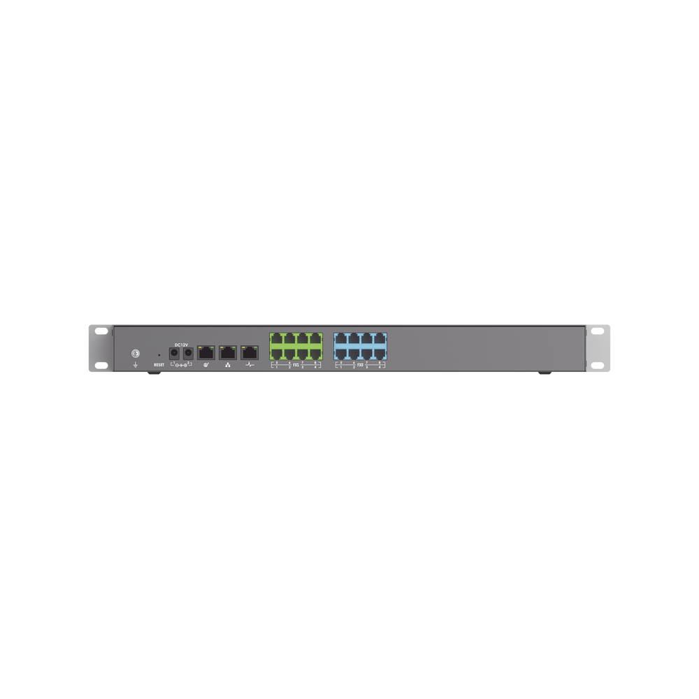 Conmutador IP-PBX para hasta 3000 usuarios y 450 llamadas simultaneas, 8FXO, 8FXS, para solución de comunicaciones unificadas y colaboración
