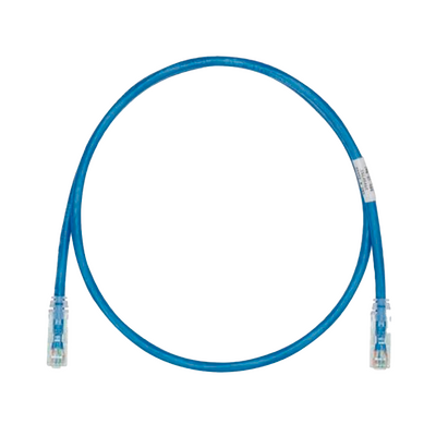 Cable de Parcheo TX6, UTP Cat6, 24 AWG, LSZH, Color Azul, 2 Metros