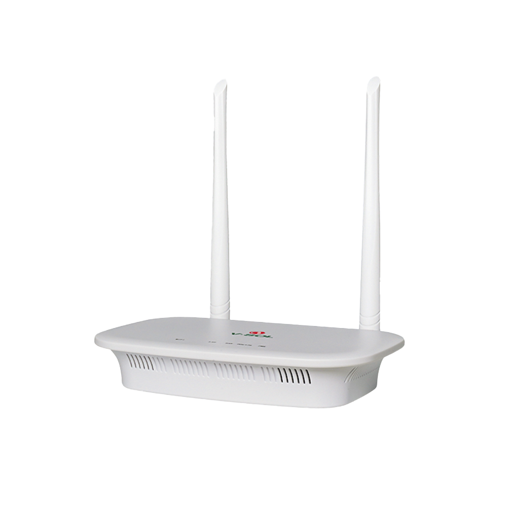 Dual G/EPON ONU with 2.4 GHz Wi-Fi + 1 Gigabit LAN port, up to 300 Mbps via wireless