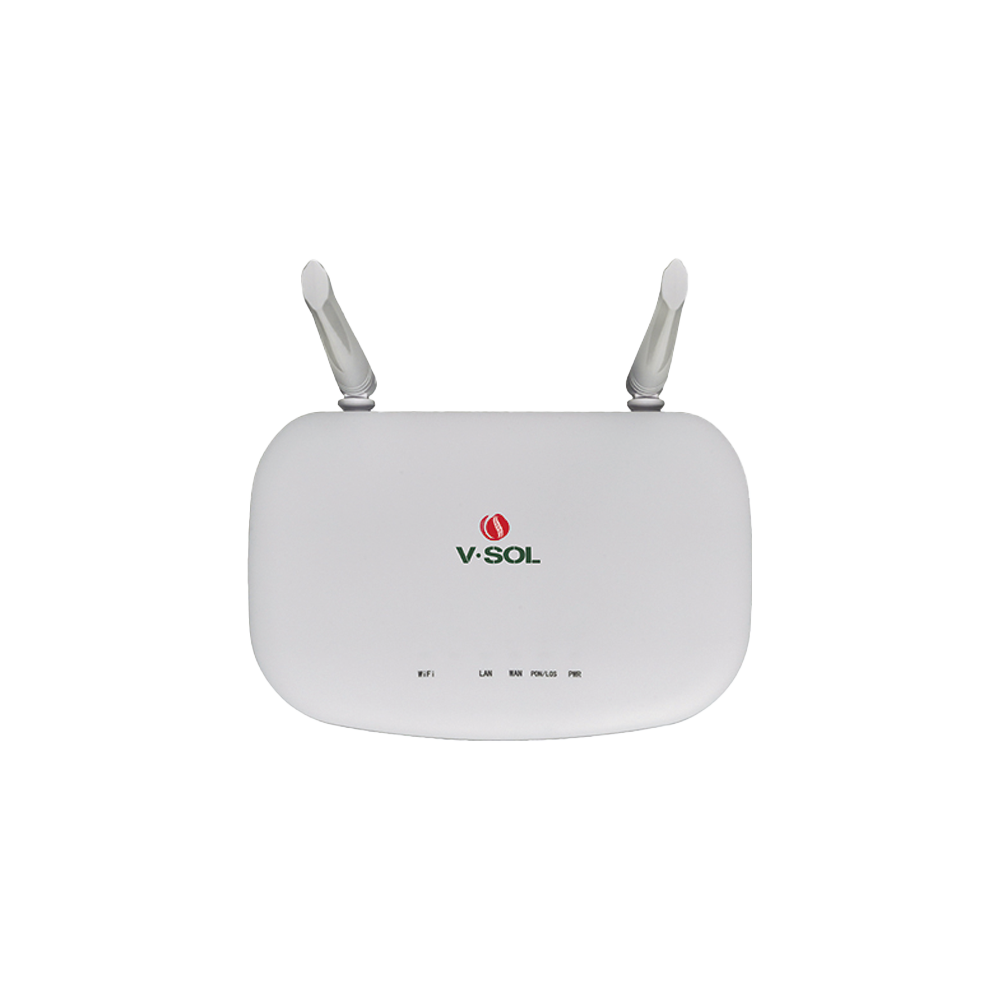 Dual G/EPON ONU with 2.4 GHz Wi-Fi + 1 Gigabit LAN port, up to 300 Mbps via wireless