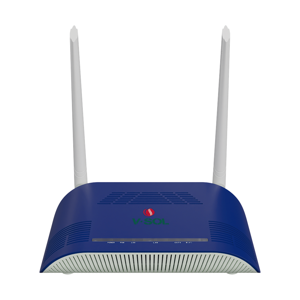 ONU Dual G/EPON con Wi-Fi en 2.4 GHz + 1 CATV + 1 puerto LAN Gigabit, hasta 300 Mbps vía inalámbrico