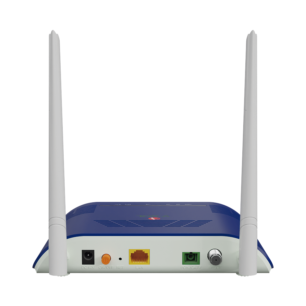ONU Dual G/EPON con Wi-Fi en 2.4 GHz + 1 CATV + 1 puerto LAN Gigabit, hasta 300 Mbps vía inalámbrico