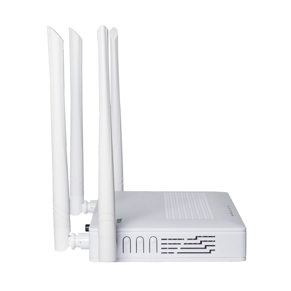 Dual G/EPON ONU with Wi-Fi AC + 2 Gigabit ports + 1 SC/UPC port, Up to 1200 Mbps