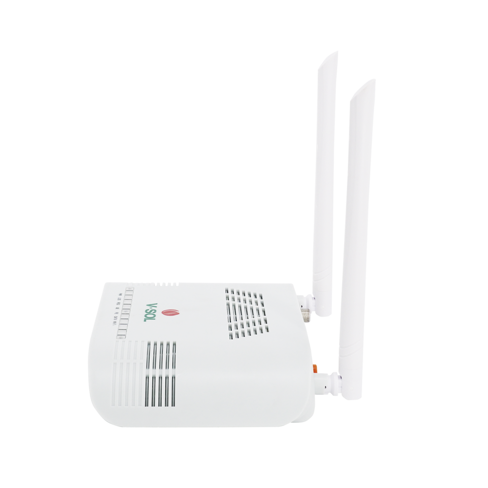 ONU Dual G/EPON con Wi-Fi en 2.4 GHz + 1 CATV + 1 puerto LAN Gigabit + 1 puerto LAN Fast Ethernet, hasta 300 Mbps vía inalámbrico
