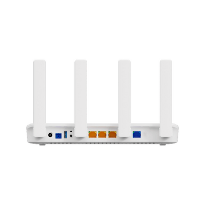 ONT XG(S)PON con Wi-Fi 6 + 1 puerto 2.5 GigabitEthernet + 3 puertos LAN GigabitEthernet, hasta 3000 Mbps vía inalámbrico