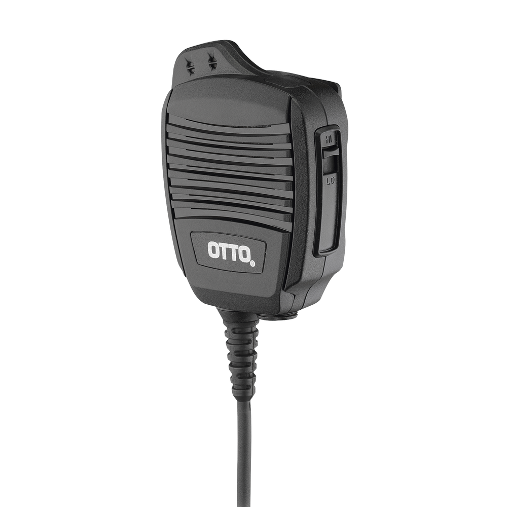 Noise-Cancelling Microphone Speaker, IP68 Waterproof, Volume Control, ICOM IC-F4003/4013/2000/4021/4031/4103/4210/4230