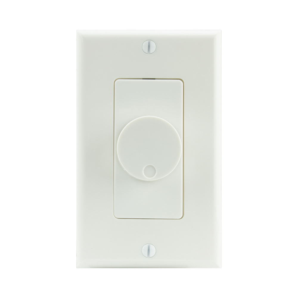 Perilla de control de volumen, 100W, igualación de impedancia, placa frontal de estilo decorativo, almendra/marfil/blanco incluida