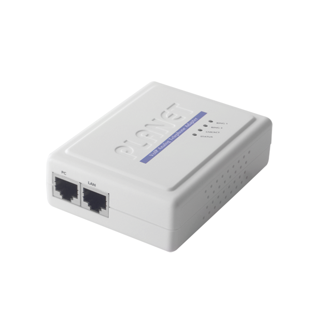 Adaptador de teléfono analógico (ATA) de 2 Puertos FXS (para teléfono analógico)