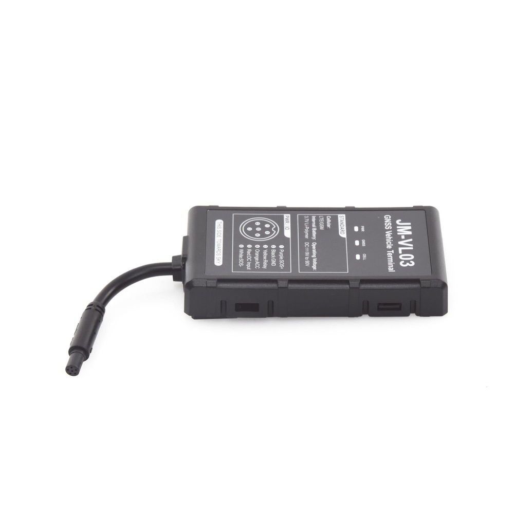 4G Vehicle Tracker with IP65, connection in the US, Colombia and Mexico, includes relay