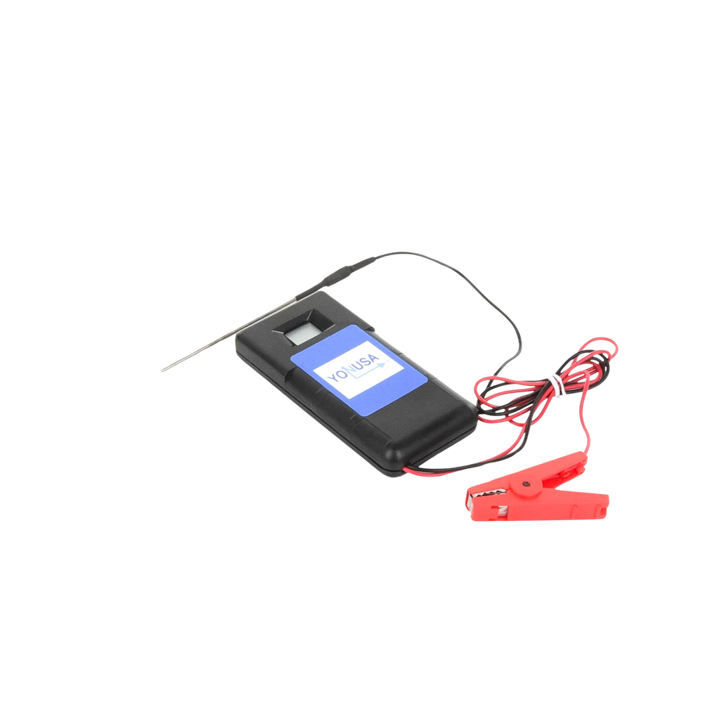 High voltage voltmeter for measuring electric fence lines.