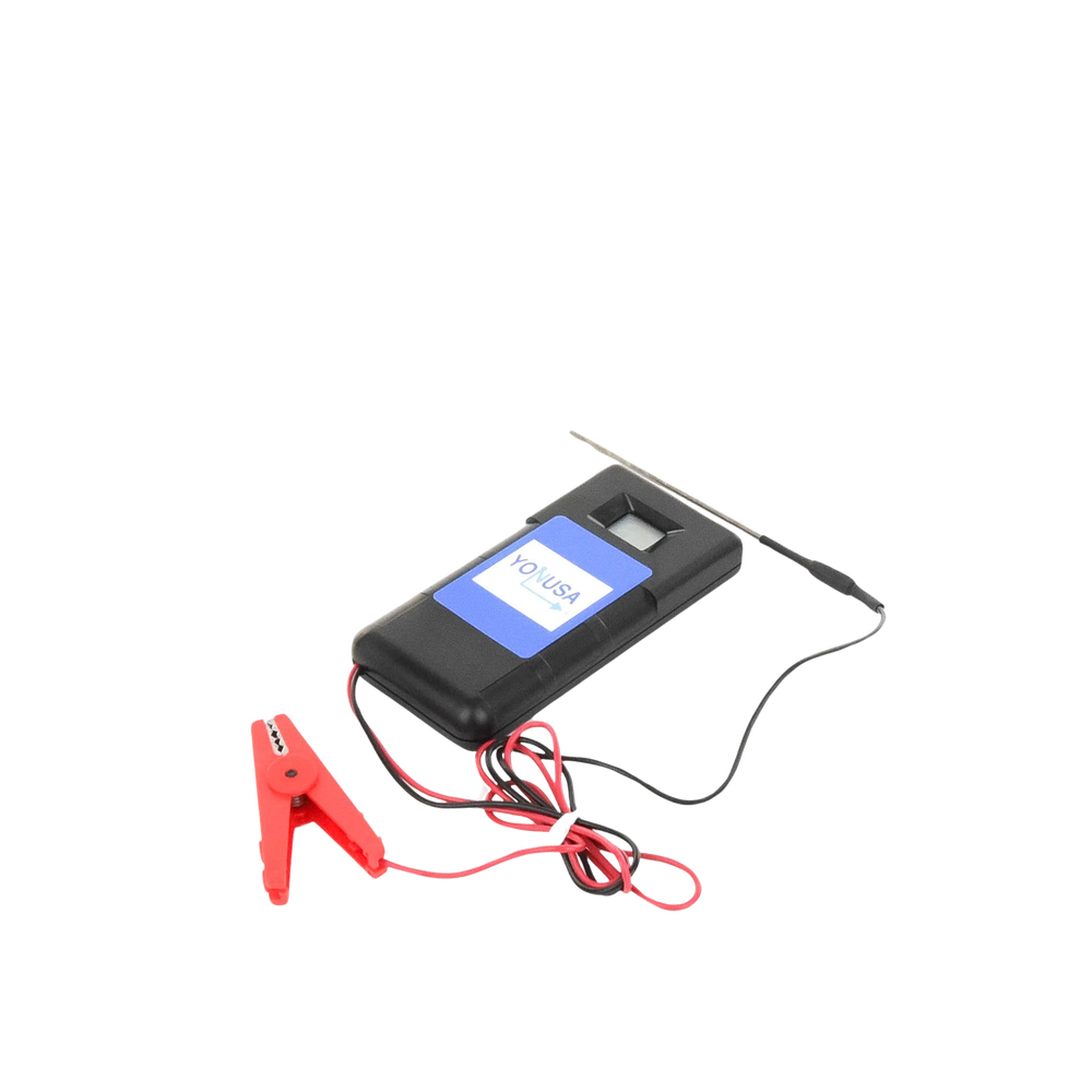 High voltage voltmeter for measuring electric fence lines.