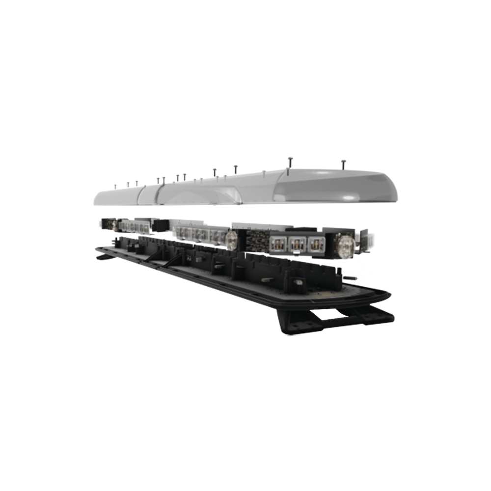 48" Ultra Bright Red Vantage PRO Light Bar with 64 Powerful Latest Generation LEDs.