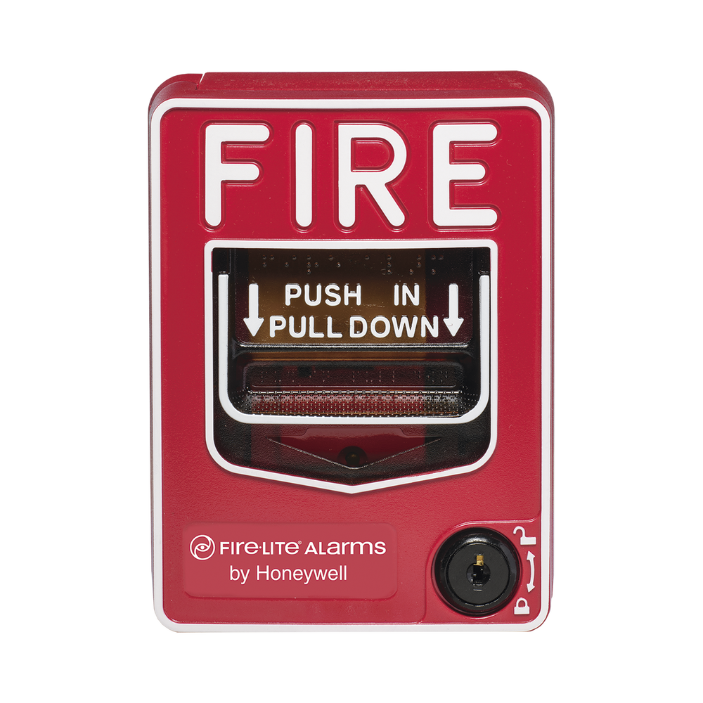 Estación Manual de Emergencia de Doble Acción Direccionable / Inalámbrica / Tecnología SWIFT / Compatible con WGATE y Paneles Direccionables Fire-Lite