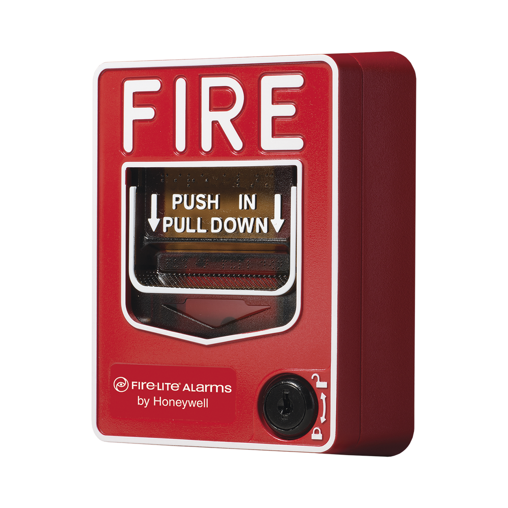 Estación Manual de Emergencia de Doble Acción Direccionable / Inalámbrica / Tecnología SWIFT / Compatible con WGATE y Paneles Direccionables Fire-Lite