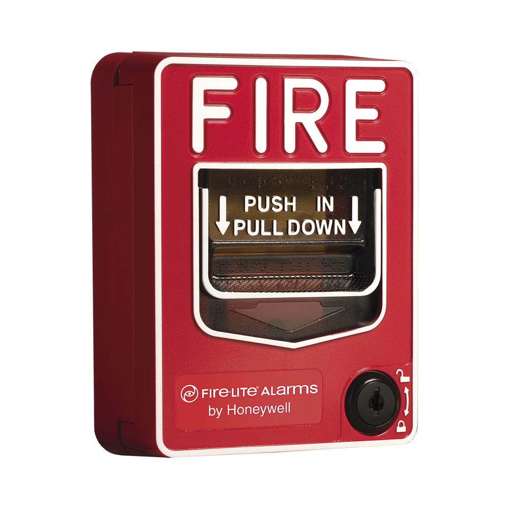 Estación Manual de Emergencia de Doble Acción Direccionable / Inalámbrica / Tecnología SWIFT / Compatible con WGATE y Paneles Direccionables Fire-Lite