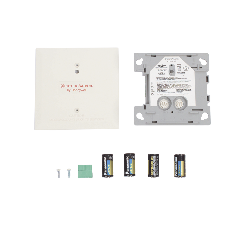 SWIFT Series Wireless Relay Output Module, Compatible with Fire-Lite Addressable Panels.