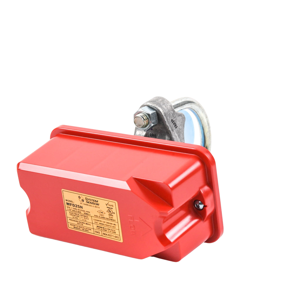Water Flow Detector for Installation in 2.5 Inch Pipe