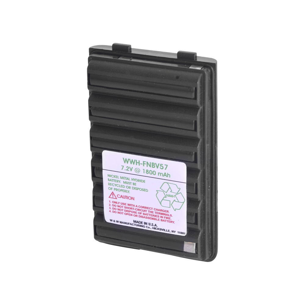 Ni-MH battery, 1800 mAh. for VX150, 160, 180, 240 and 400 radios.