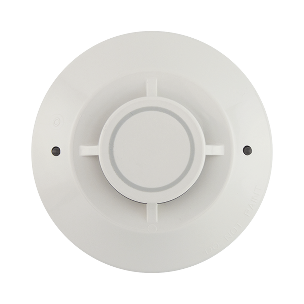 SWIFT Series Wireless Thermovelocimetry Detector, Compatible with Fire-Lite Addressable Panels. Includes Base