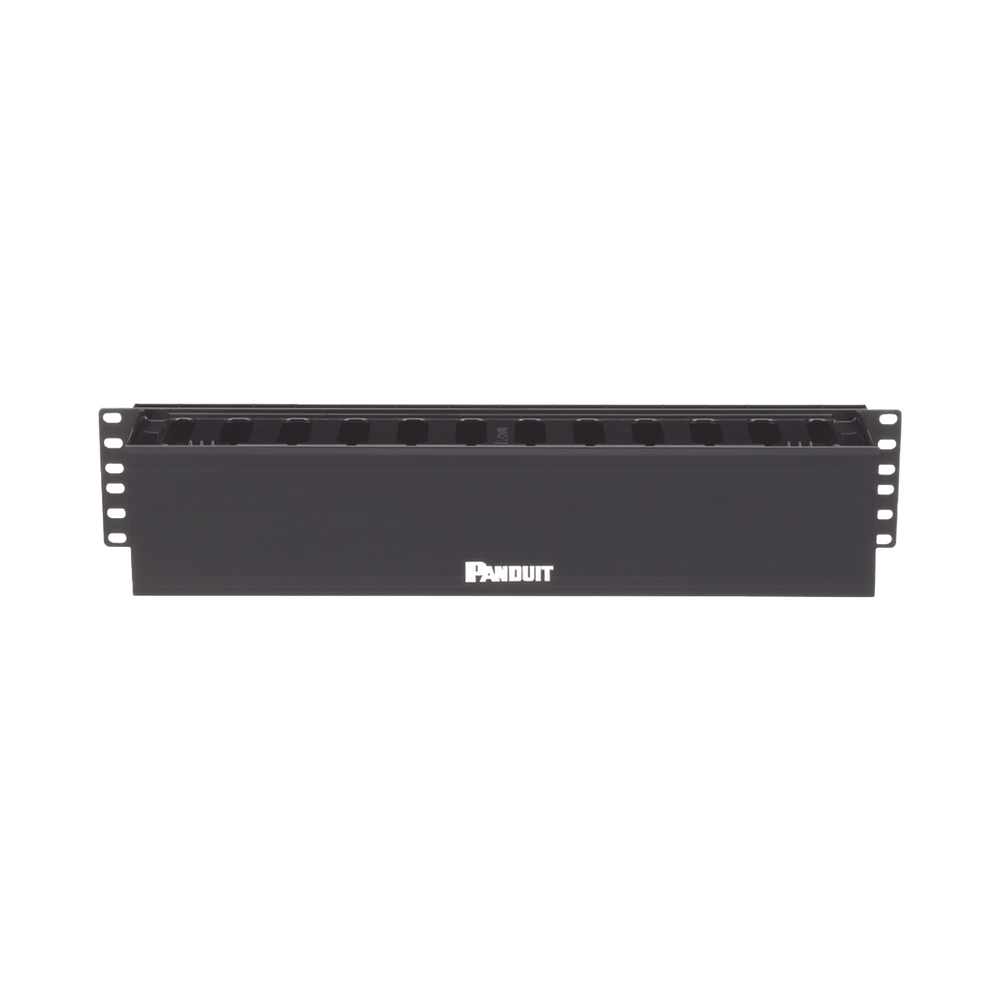 Organizador de Cables Horizontal PatchLink, Sencillo (Solo Frontal), Para Rack de 19in, 2UR