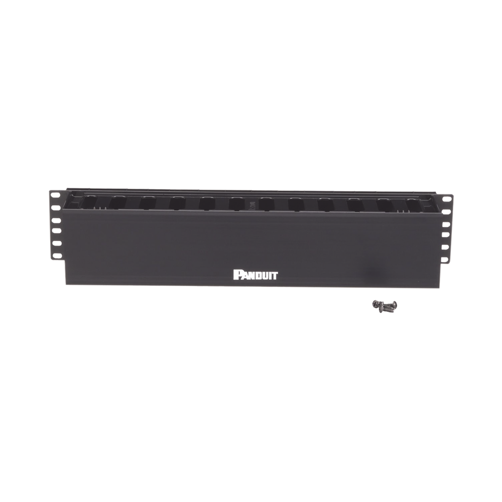 Organizador de Cables Horizontal PatchLink, Sencillo (Solo Frontal), Para Rack de 19in, 2UR