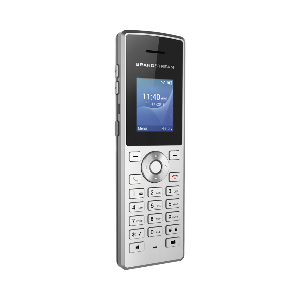 Portable IP phone with Wi-Fi connection, 2 lines, 2 SIP accounts