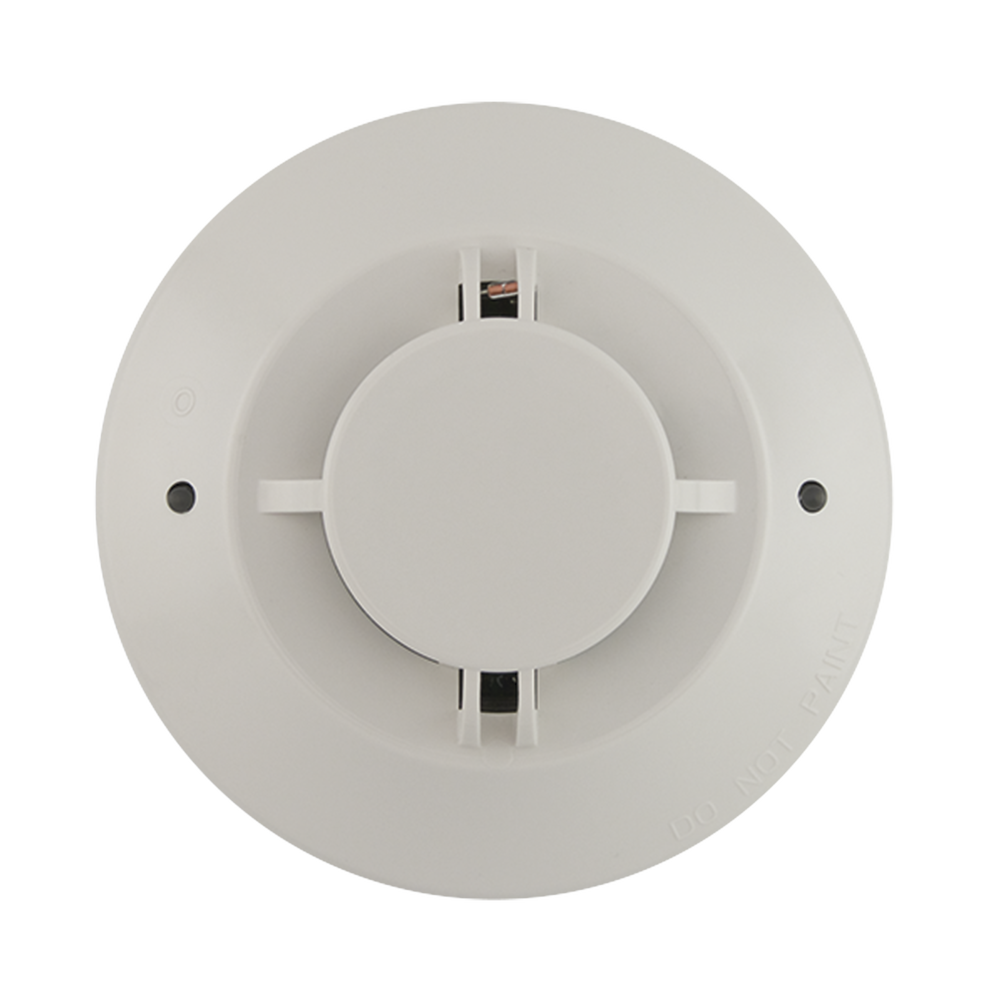 SWIFT Series Wireless Dual Smoke/Temperature Detector, Compatible with Fire-Lite Addressable Panels. Includes Base