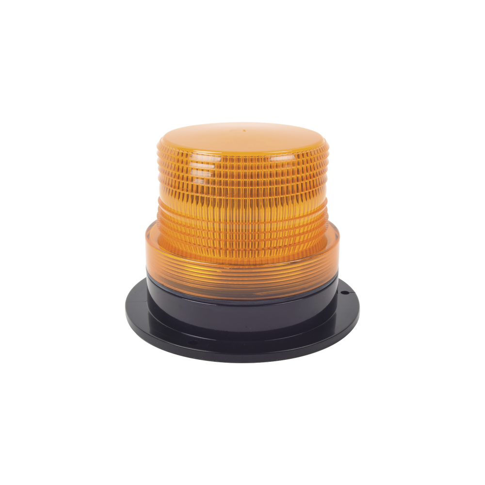 Burbuja brillante de Larga Vida Útil con 8 LEDs, color ámbar, domo ámbar