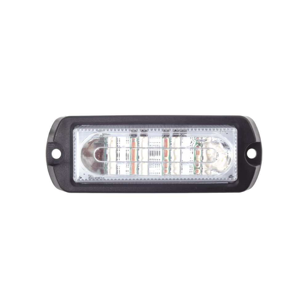 Ultra Bright 8 LED Auxiliary Light in Blue/Clear with Clear Lens