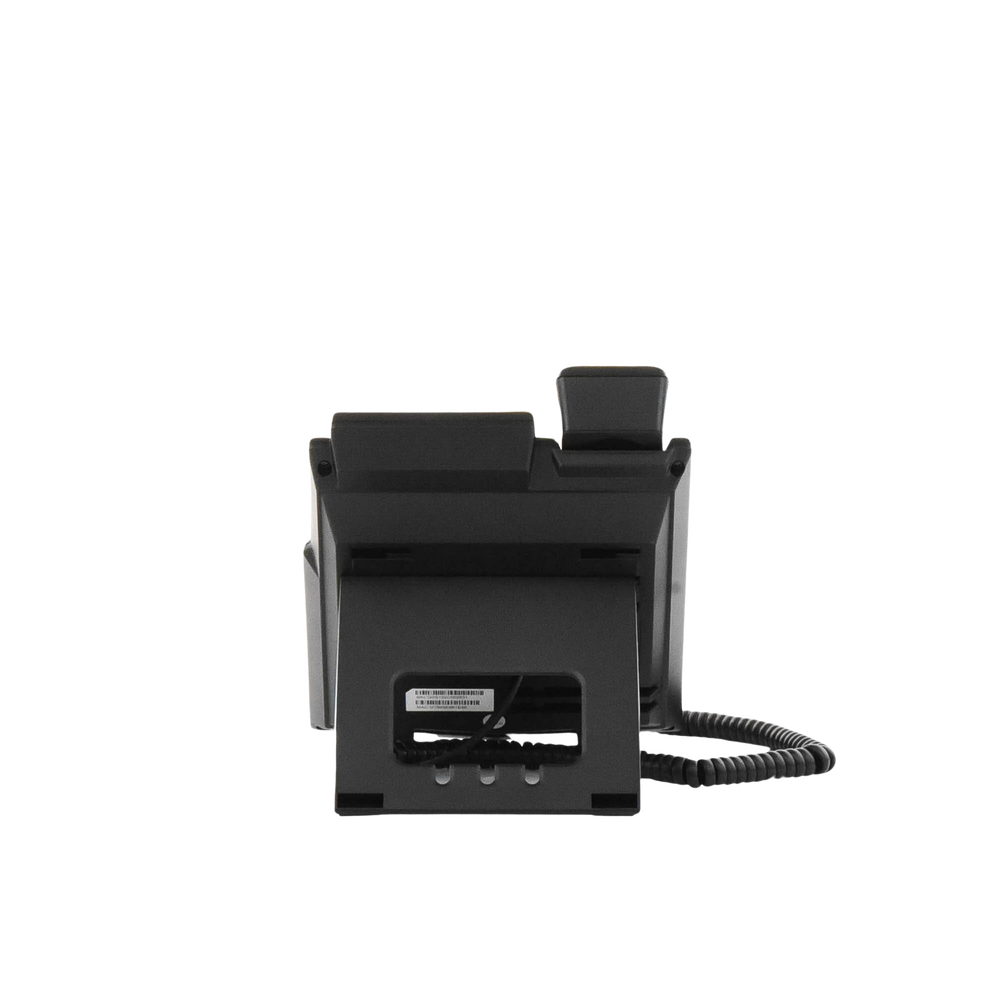 Business IP phone for 2 SIP lines with LCD display, Opus codec, 3-way conferencing, PoE.