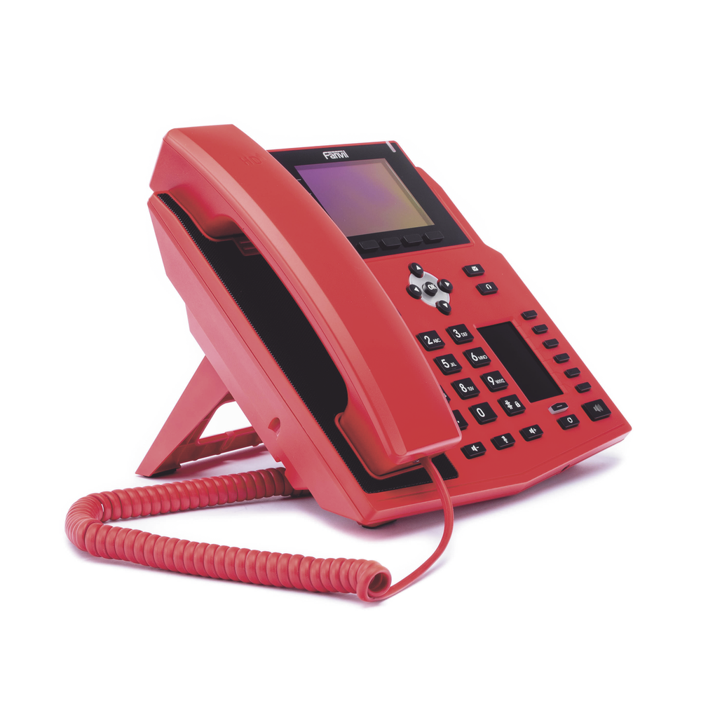 Enterprise IP Phone with European Standards, 16 SIP lines with 3.5" color LCD display, 6 DSS/BLF keys, Gigabit ports, IPv6, Opus and 3-way conferencing, PoE/DC (includes power supply).