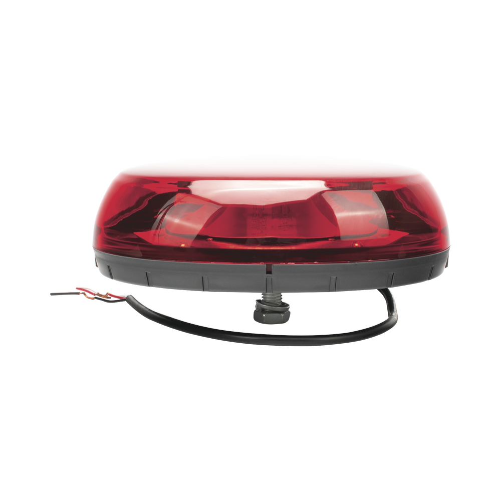 X606 Series Mini Light Bar, 18 LEDs, Red, Permanent Mount