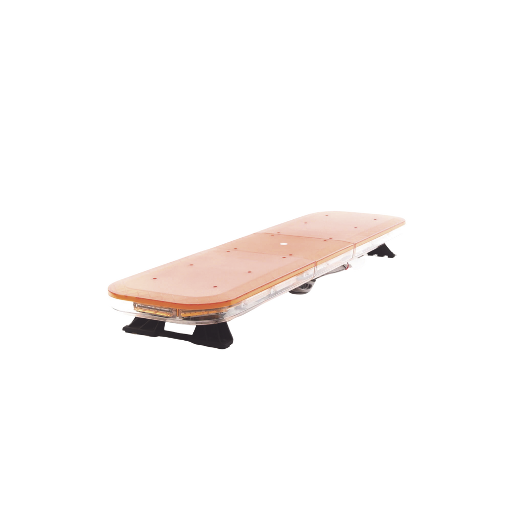 47" LED light bar with 108 high-power LEDs, dual-color amber/clear, ideal for equipping private security, mining, and industrial units.